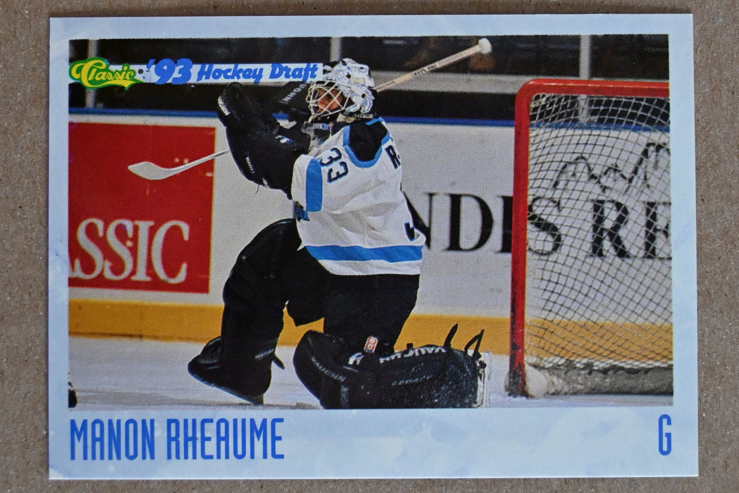 1993 Classic '93 Hockey Draft #146 Manon Rheaume