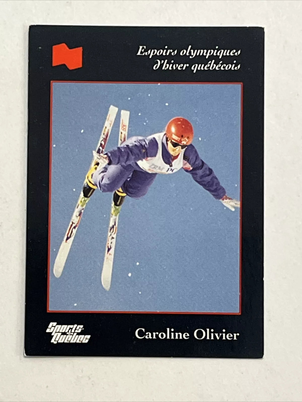 1994 Sports Quebec Espoirs Olympiques d'hiver Quebecois #NNO Caroline Olivier