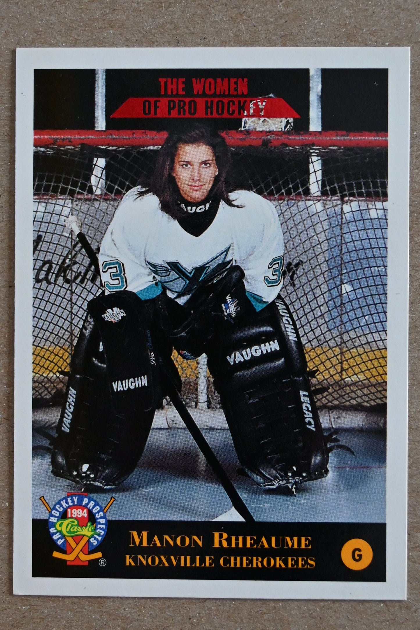 1994 Classic Pro Hockey Prospects #250 Manon Rheaume