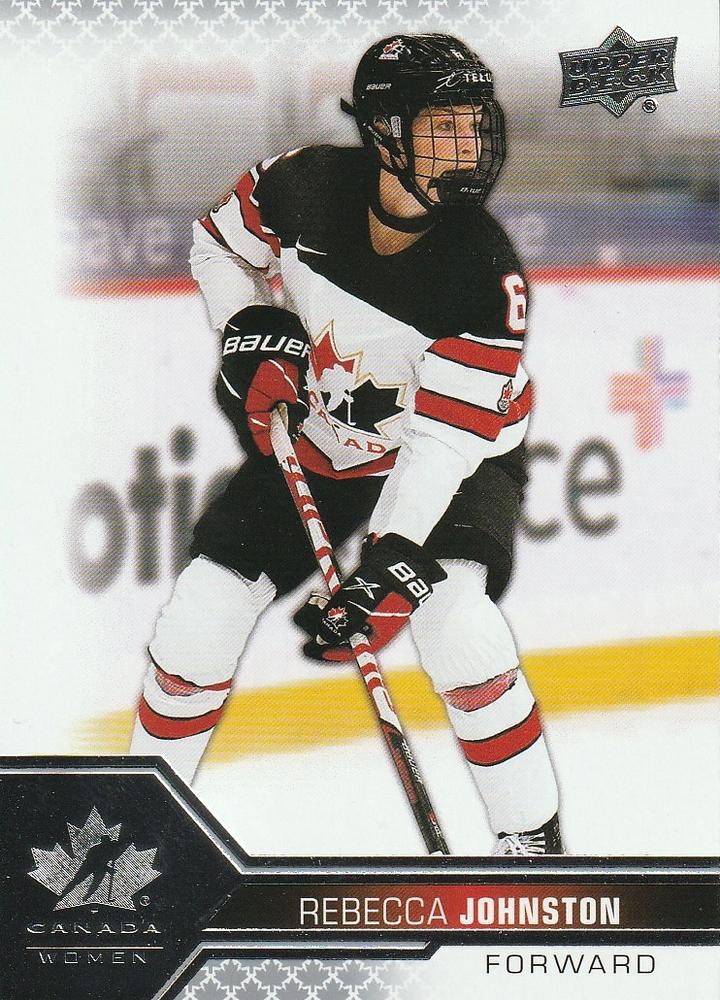 2022-23 Upper Deck Team Canada Juniors #47 Rebecca Johnston