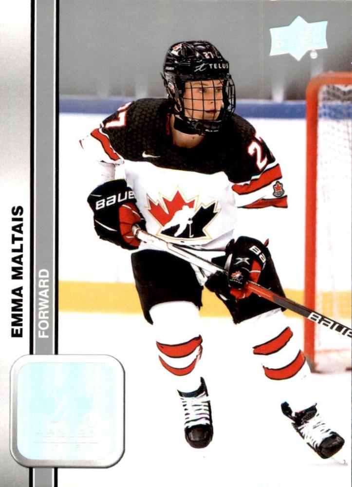 2023 Upper Deck Team Canada Juniors #58 Emma Maltais