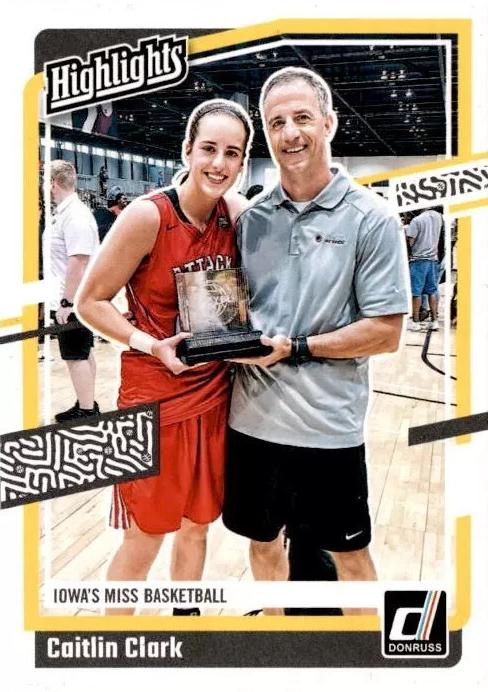 2024 Panini Caitlin Clark Collection - Highlights #H4 Caitlin Clark