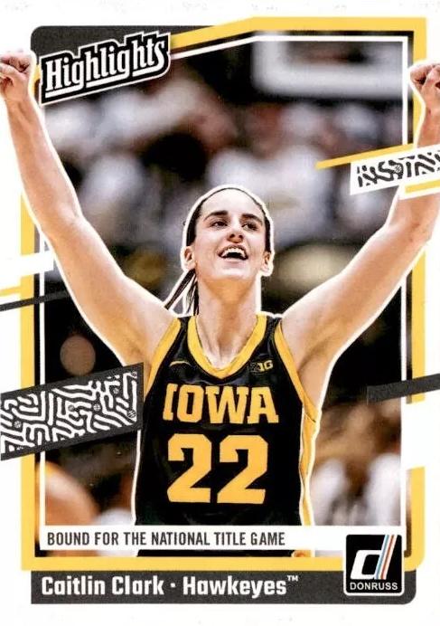 2024 Panini Caitlin Clark Collection - Highlights #H9 Caitlin Clark