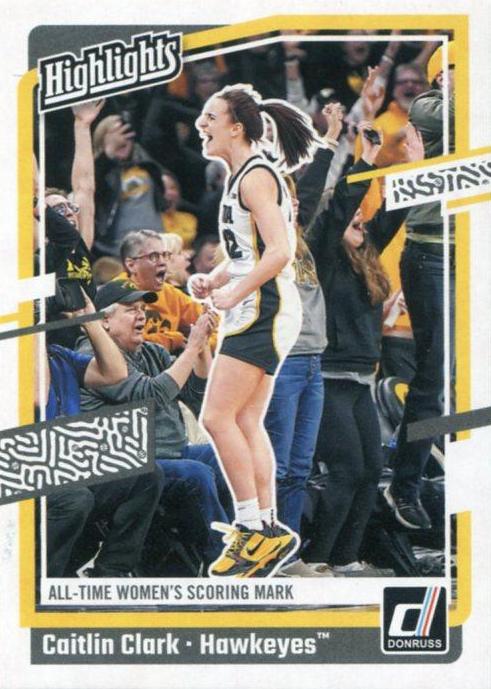 2024 Panini Caitlin Clark Collection - Highlights #H10 Caitlin Clark