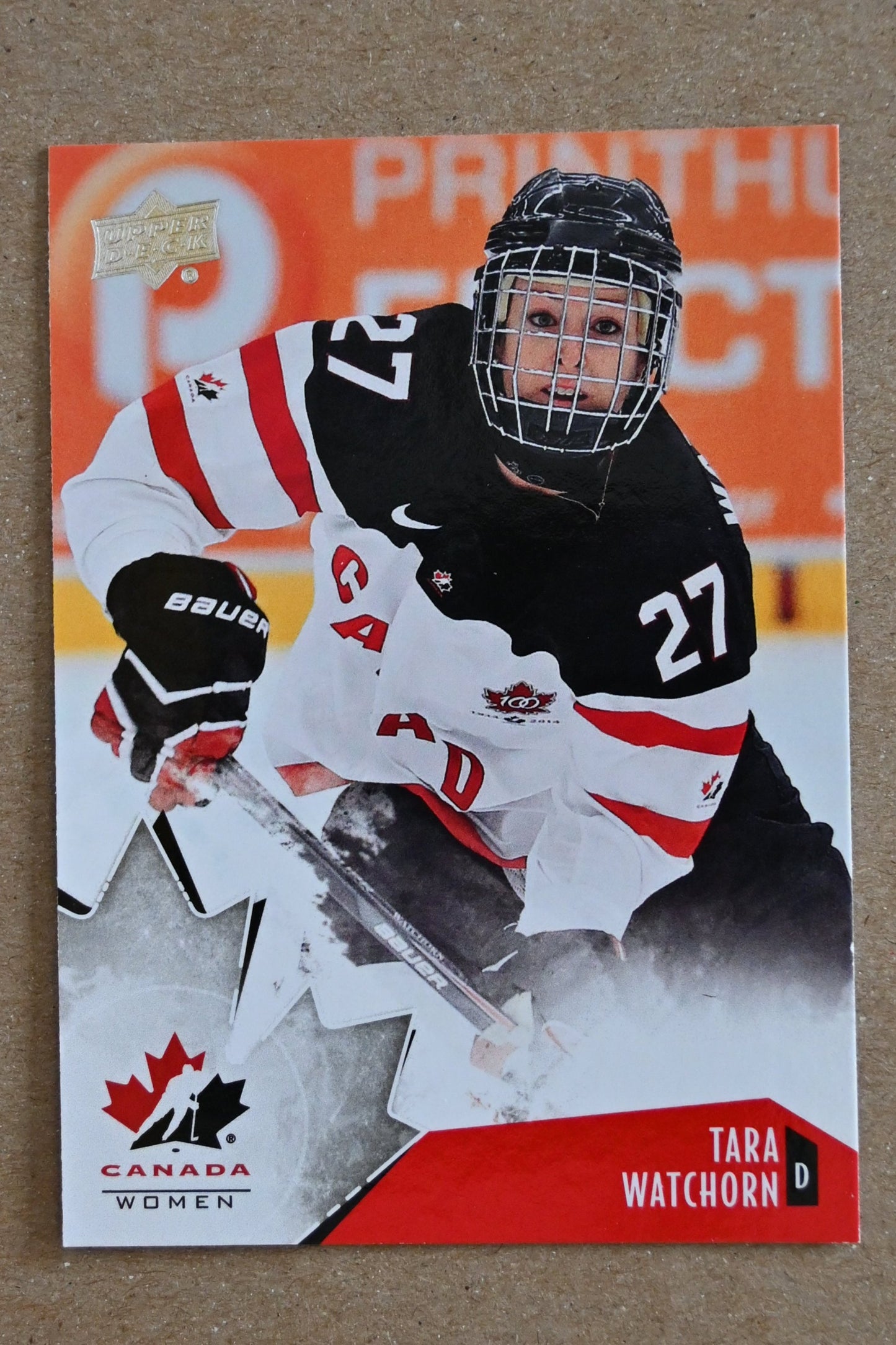 2015 Upper Deck Team Canada Juniors #51 Tara Watchorn