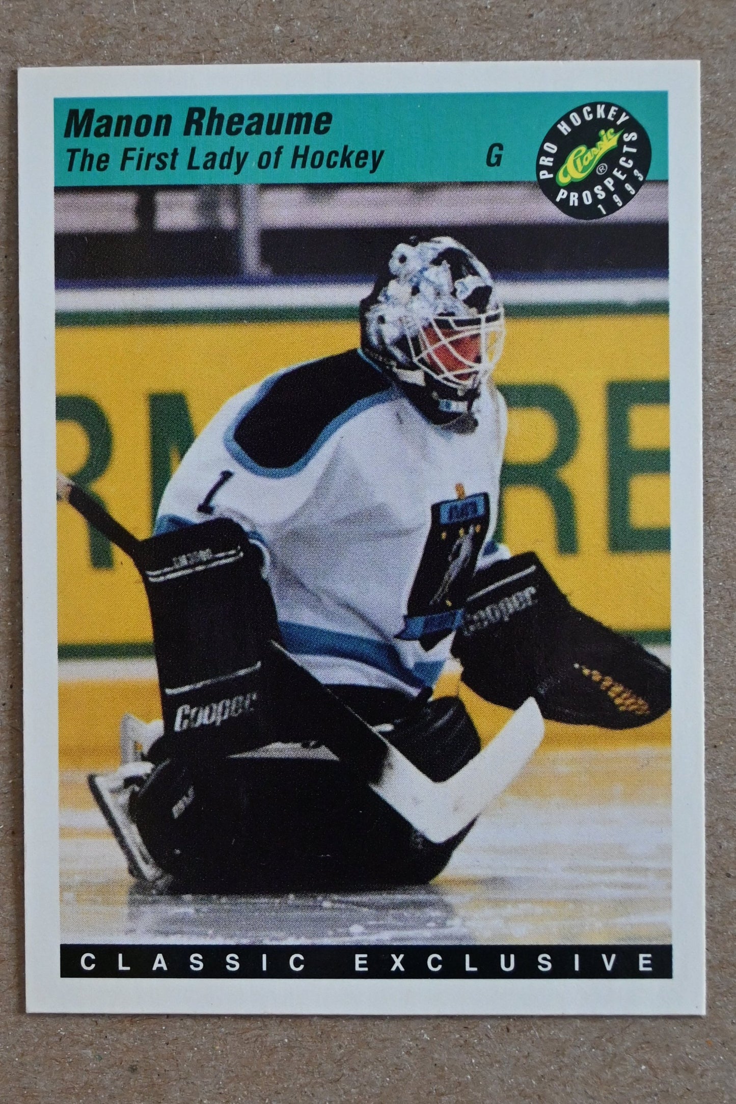 1993 Classic Pro Prospects #5 Manon Rheaume