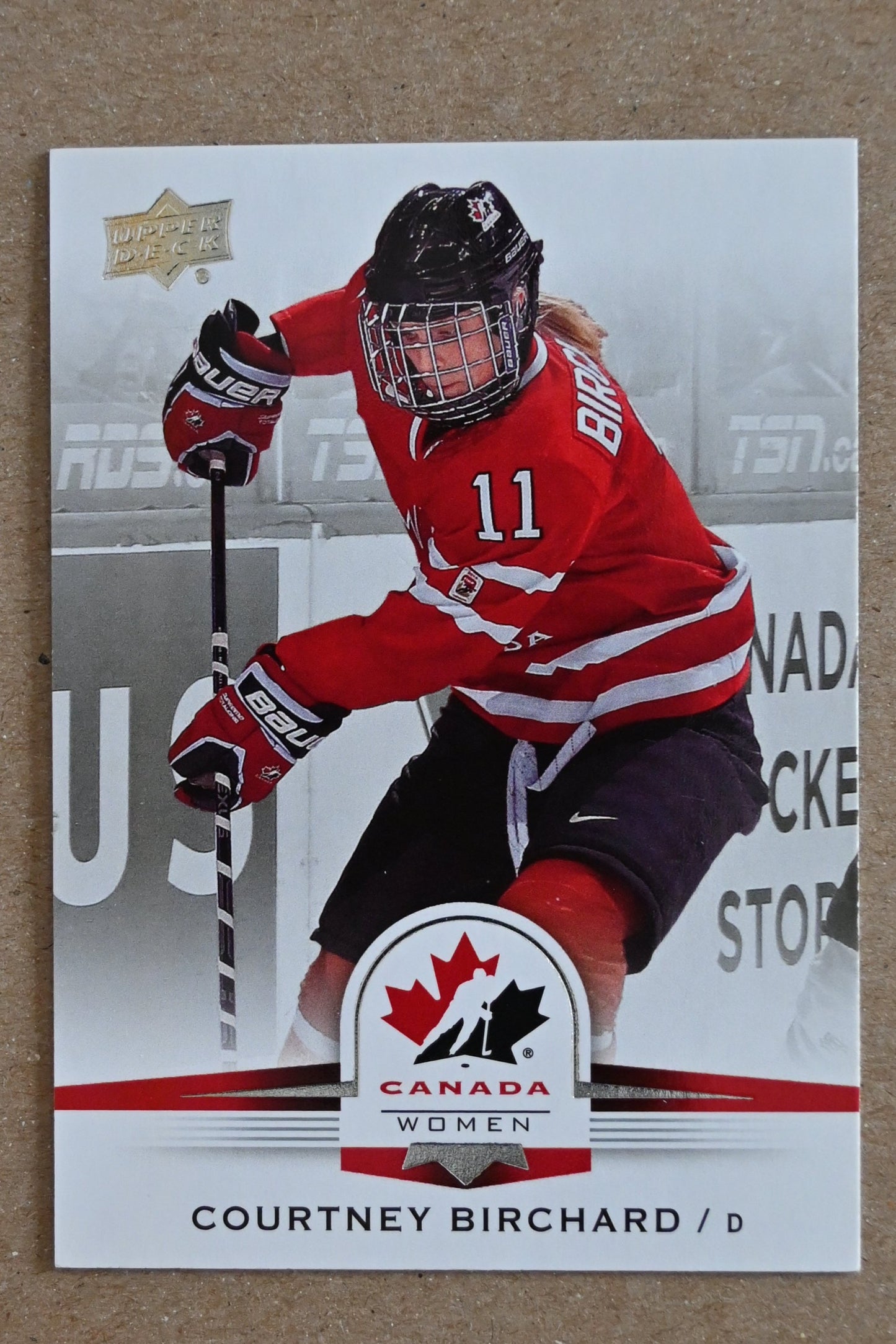 2014 Upper Deck Team Canada Juniors #64 Courtney Birchard