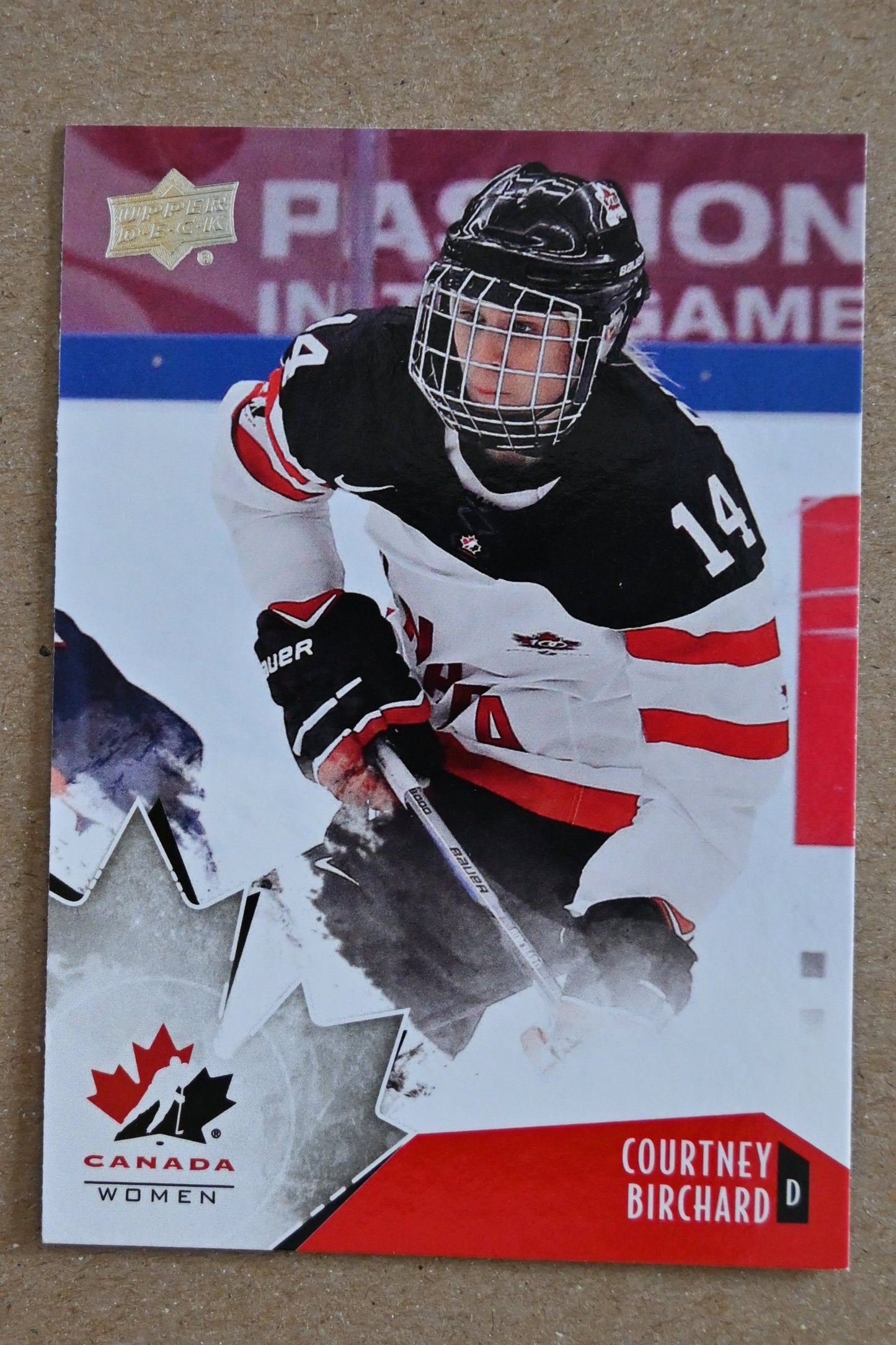 2015 Upper Deck Team Canada Juniors #72 Courtney Birchard