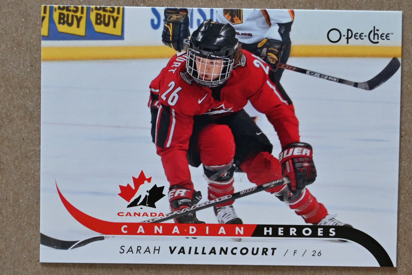 2009-10 O-Pee-Chee - Canadian Heroes #CB-SV Sarah Vaillancourt