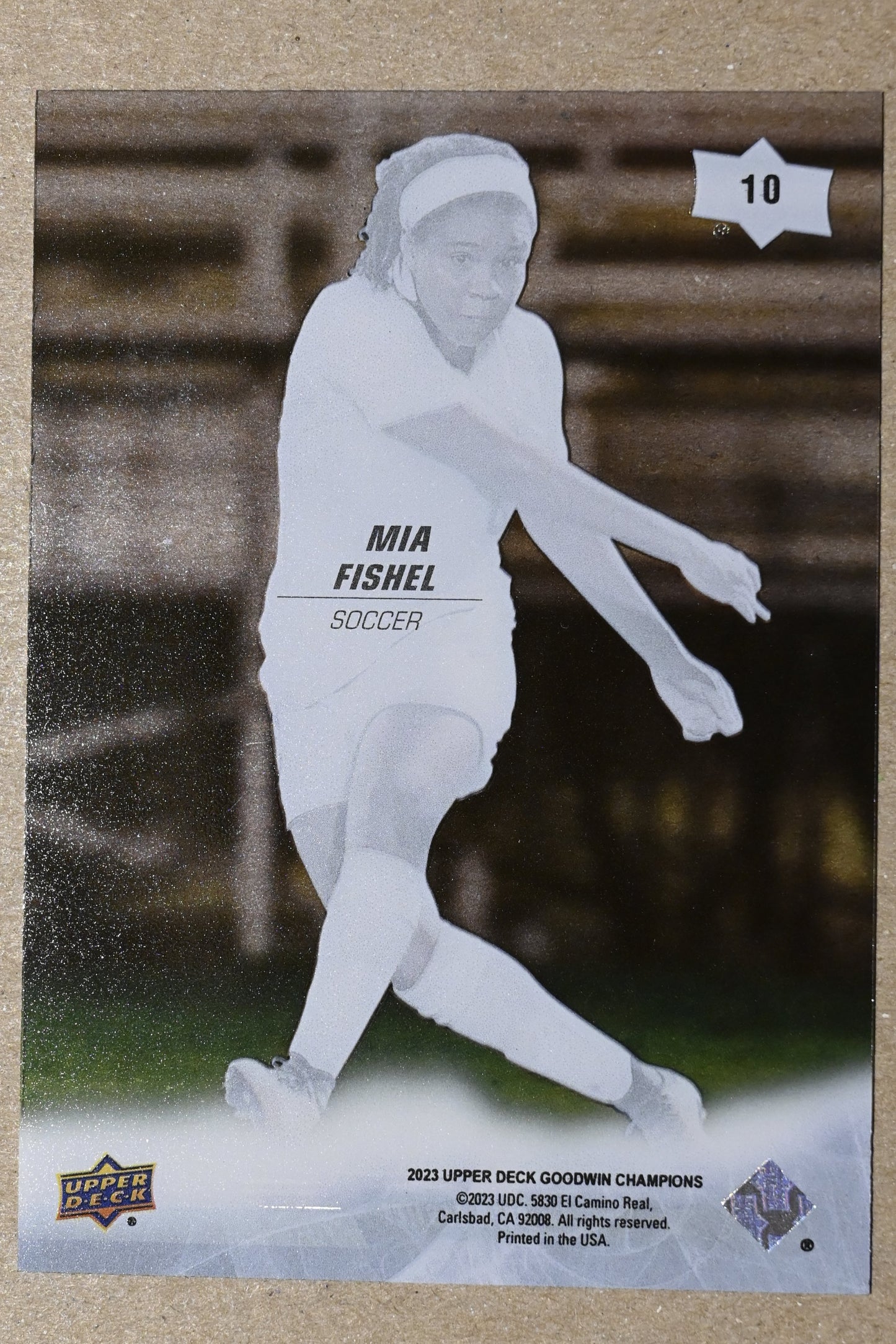 2023 Upper Deck Goodwin Champions - Clear Cut #10 Mia Fishel