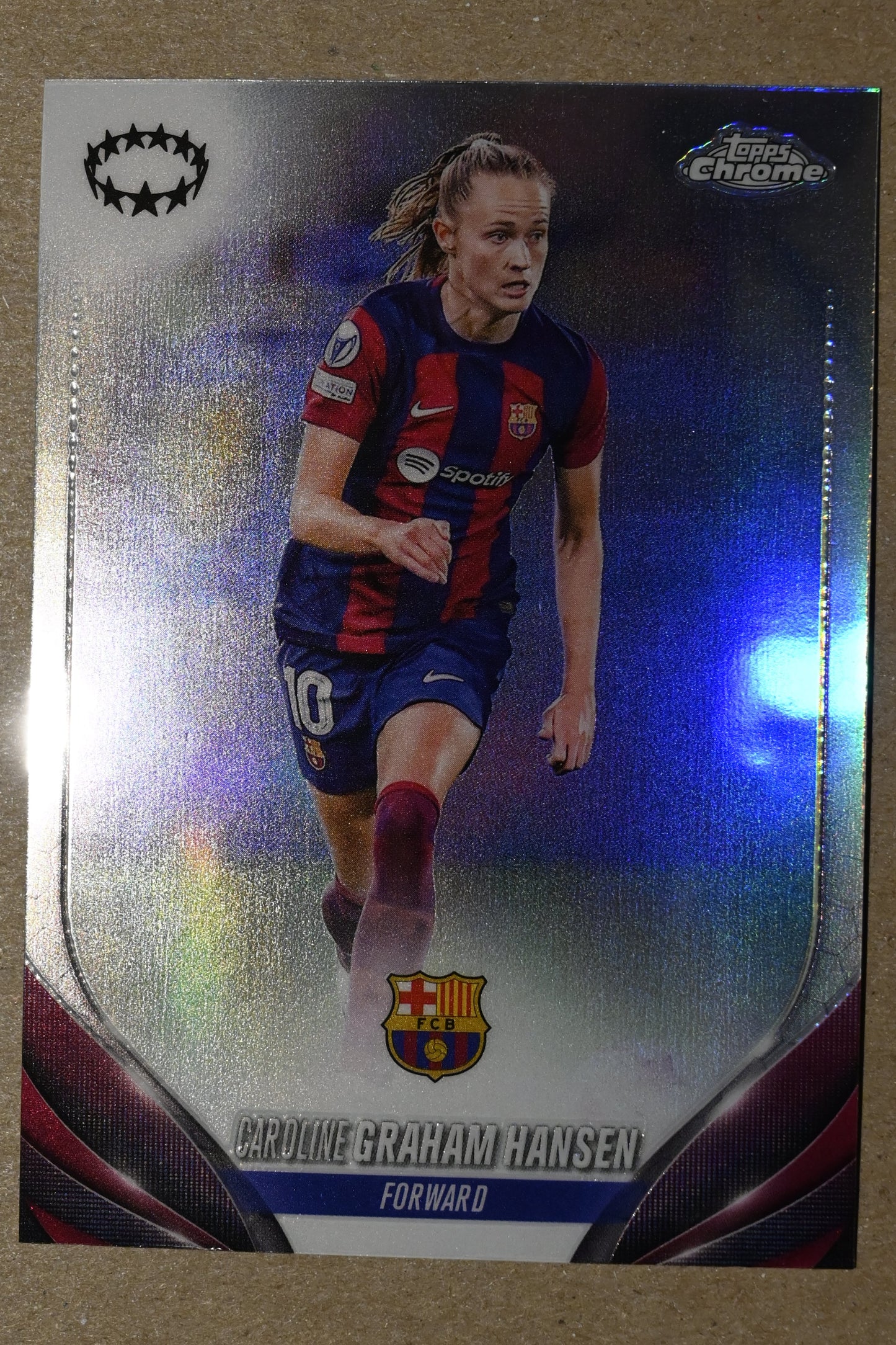 2023-24 Topps Chrome UEFA Women's Champions League #32 Caroline Graham Hansen