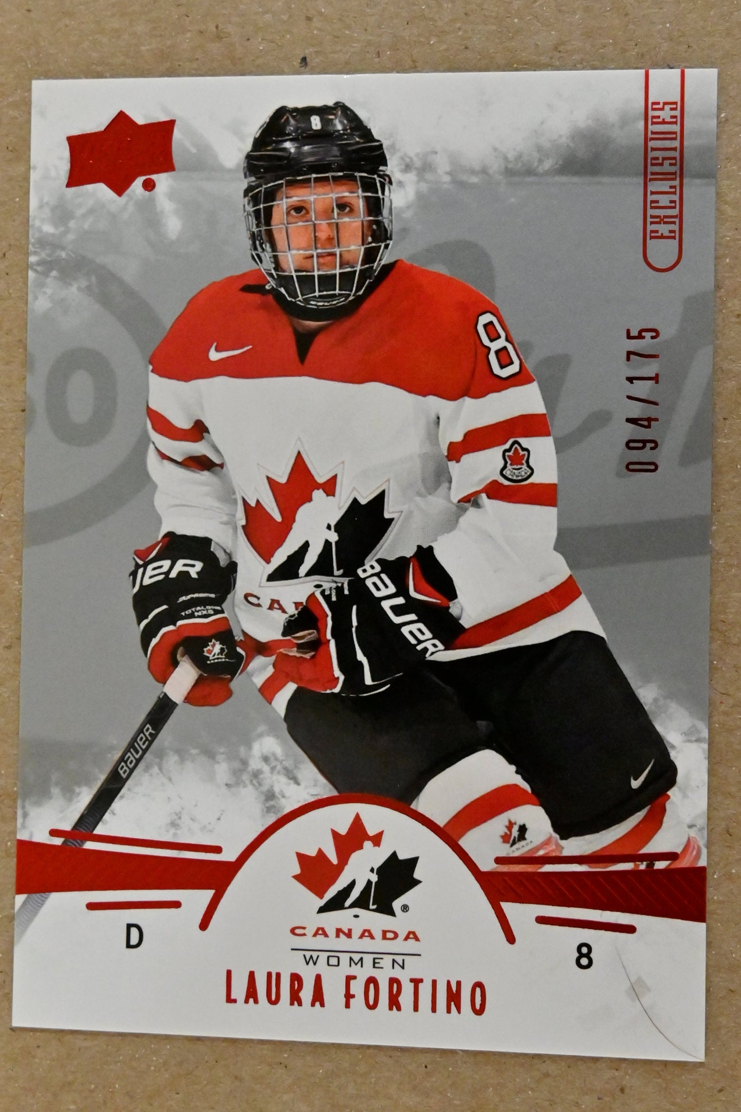 2016 Upper Deck Team Canada Juniors - Exclusives #22 Laura Fortino