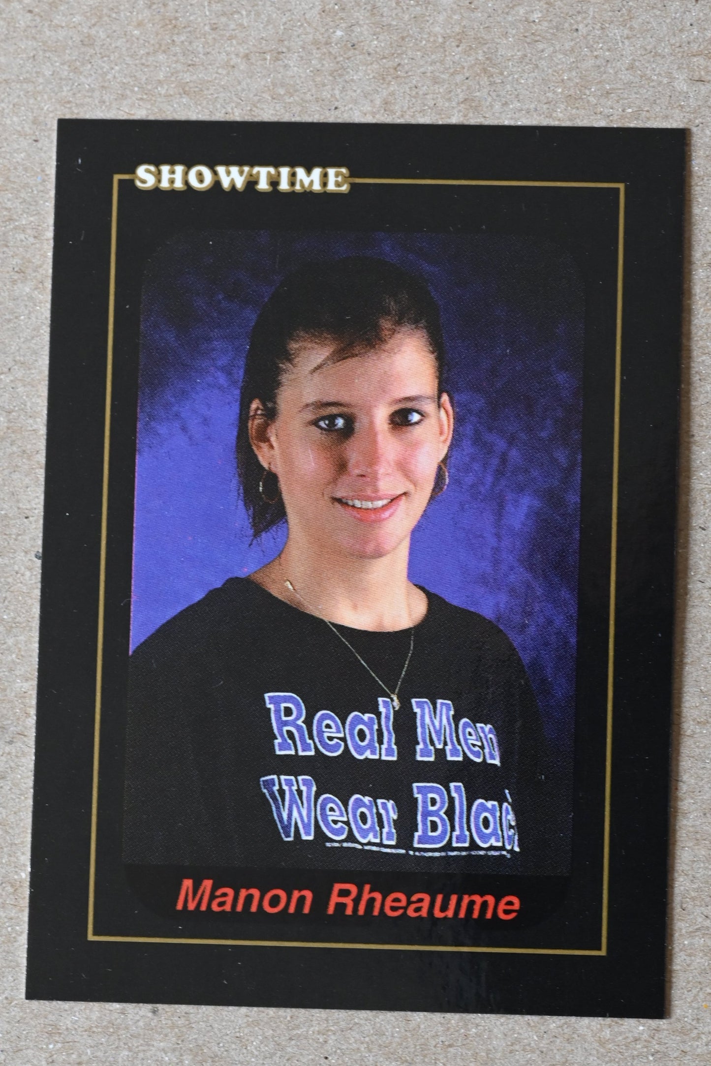 1993 Showtime Magazine Promos #NNO Manon Rheaume