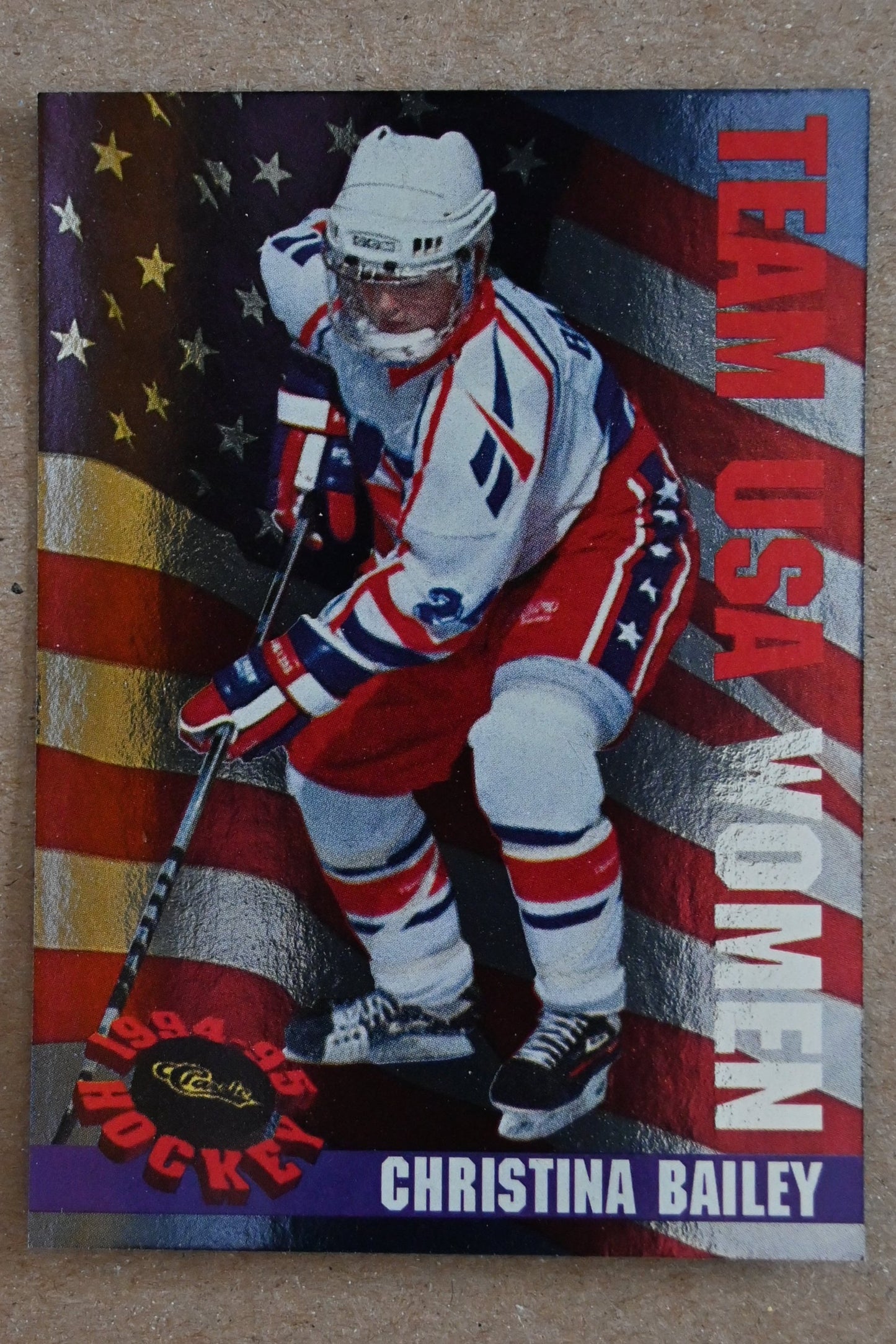 1994-95 Classic - Women of Hockey #W38 Christina Bailey