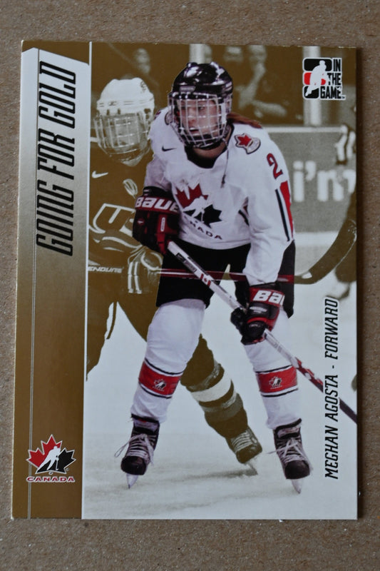 2006-07 In The Game Going For Gold Canadian Women's National Team #9 Meghan Agosta