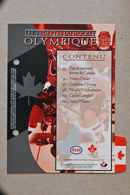 1997 Esso Olympic Hockey Heroes French - Womens Team Canada