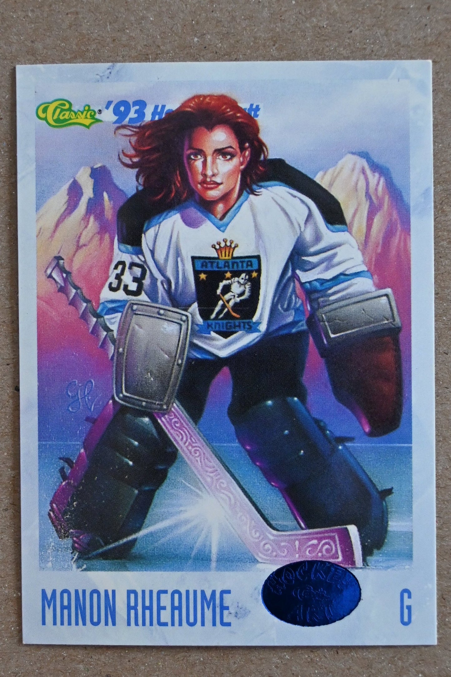 1993 Classic '93 Hockey Draft #112 Manon Rheaume