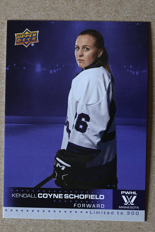 2024 Upper Deck PWHL Showcase - Purple #12 Kendall Coyne Schofield