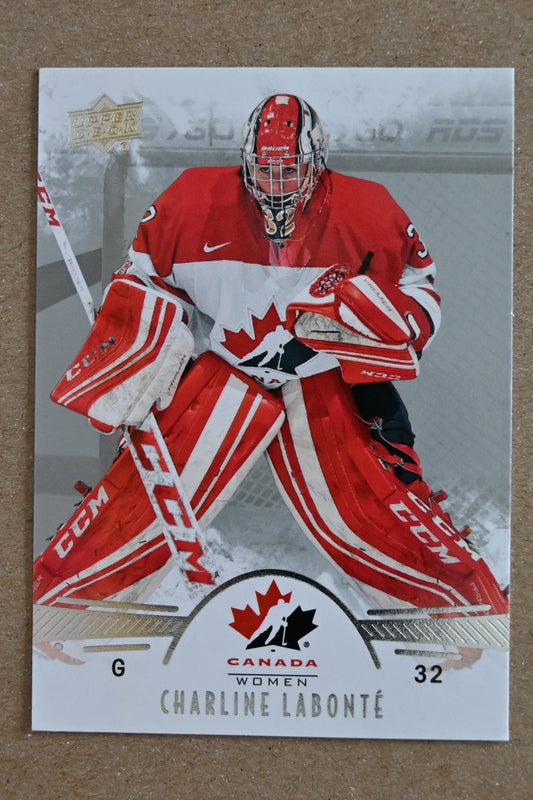 2016 Upper Deck Team Canada Juniors #13 Charline Labonte