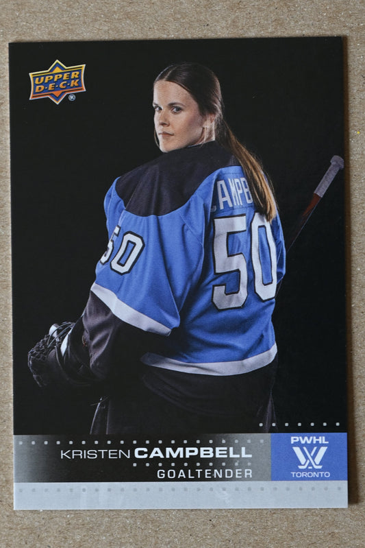 2024 Upper Deck PWHL Showcase #13 Kristen Campbell