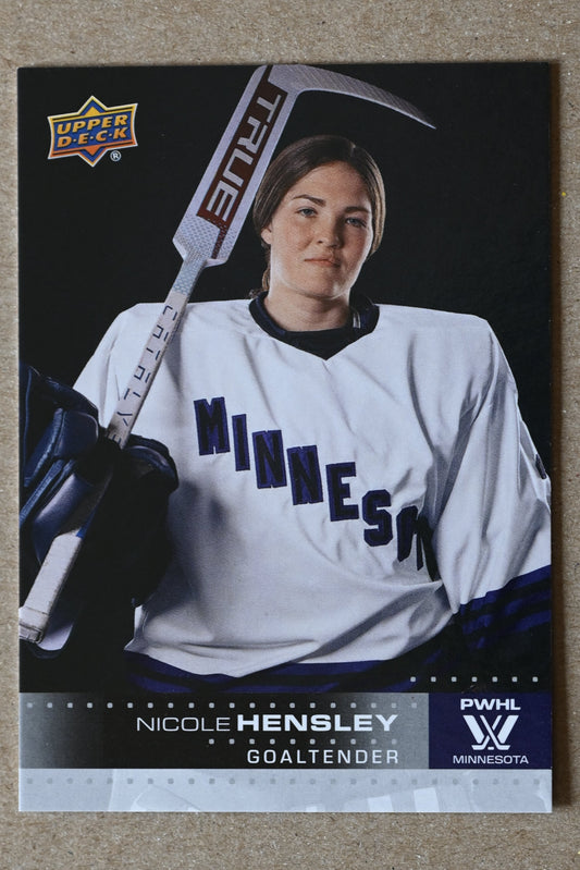 2024 Upper Deck PWHL Showcase #14 Nicole Hensley