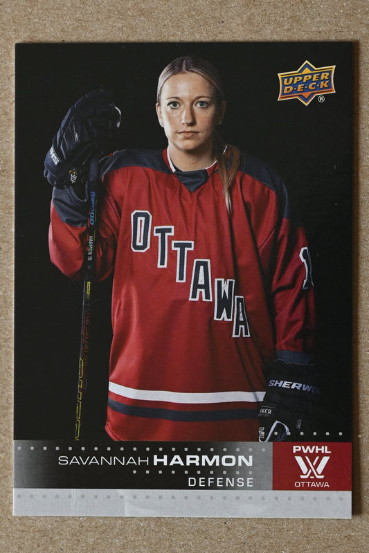 2024 Upper Deck PWHL Showcase #15 Savannah Harmon