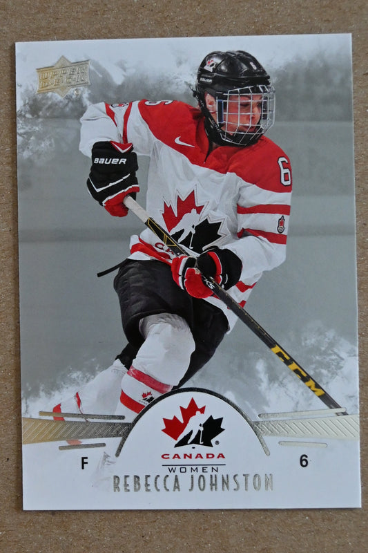 2016 Upper Deck Team Canada Juniors #18 Rebecca Johnston
