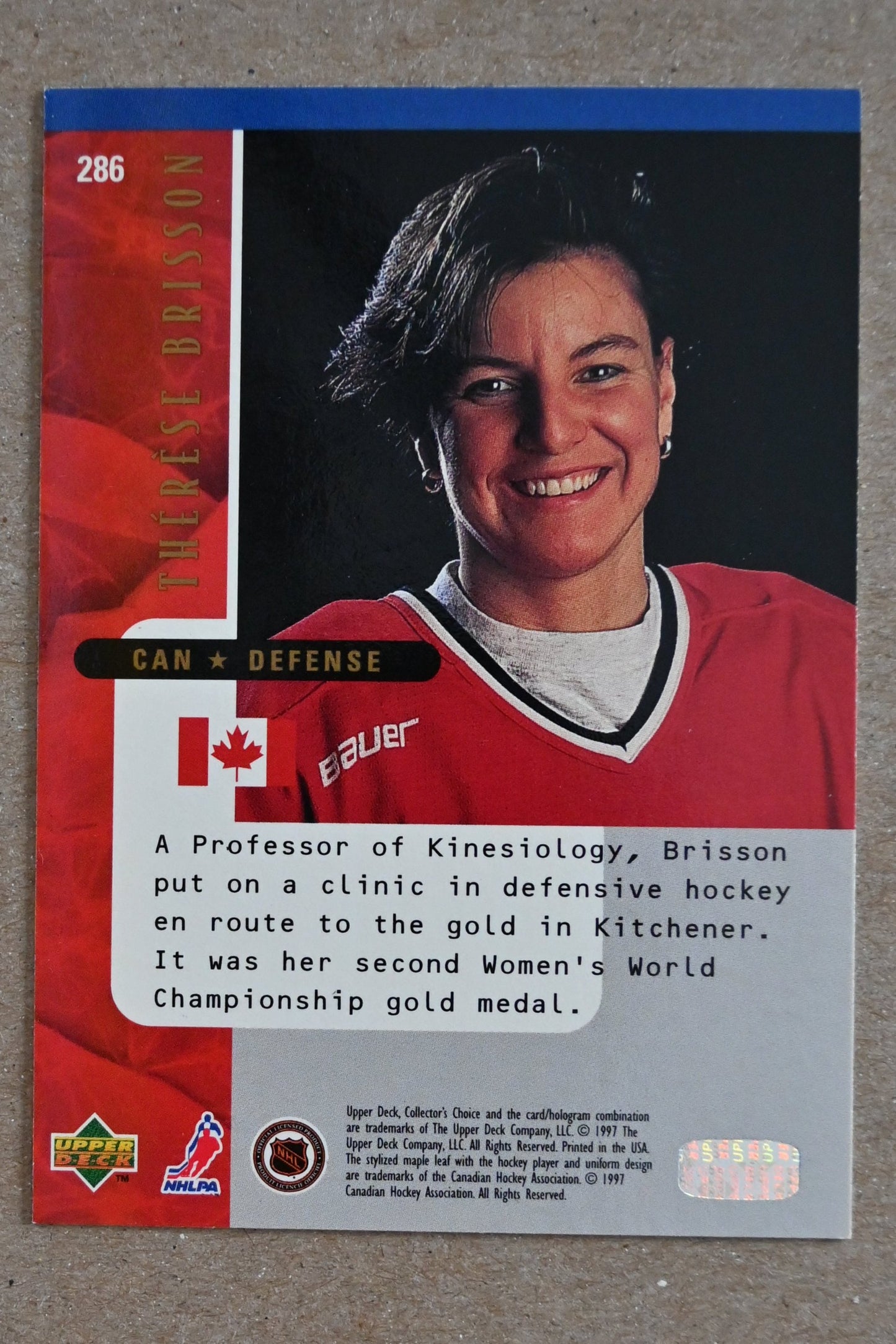 1997-98 Collector's Choice #286 Therese Brisson