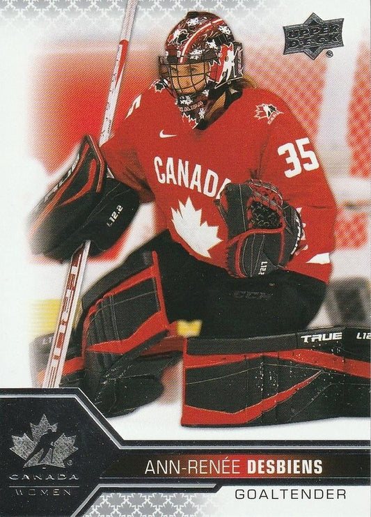 2022-23 Upper Deck Team Canada Juniors #59 Ann-Renee Desbiens