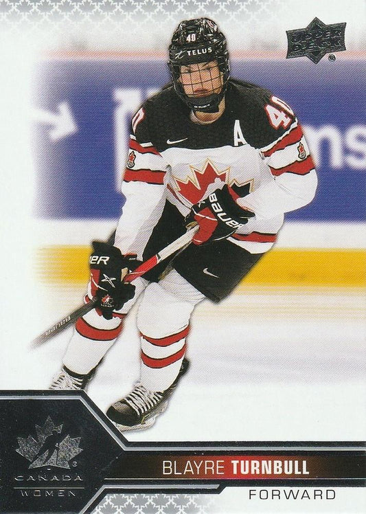 2022-23 Upper Deck Team Canada Juniors #61 Blayre Turnbull