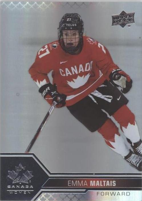 2022-23 Upper Deck Team Canada Juniors - Pillars of Light #57 Emma Maltais