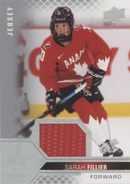 2022-23 Upper Deck Team Canada Juniors - Jersey #45 Sarah Fillier