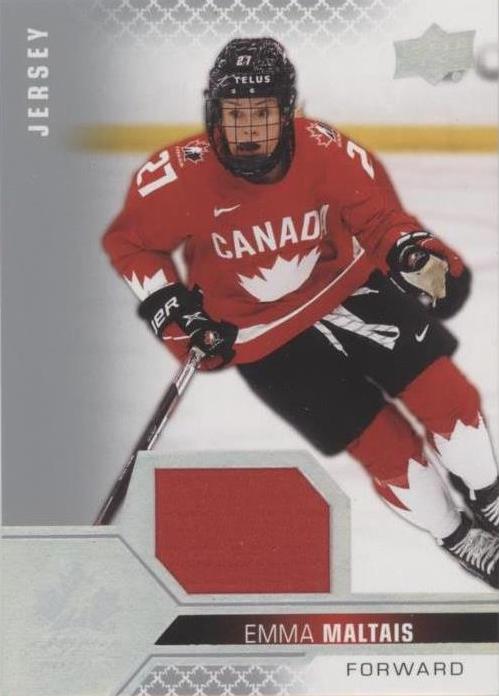 2022-23 Upper Deck Team Canada Juniors - Jersey #57 Emma Maltais