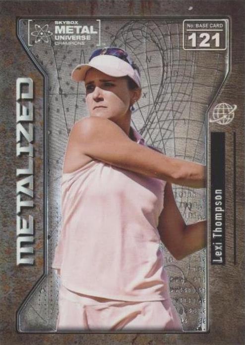2021 SkyBox Metal Universe Champions - Spectrum #121 Lexi Thompson