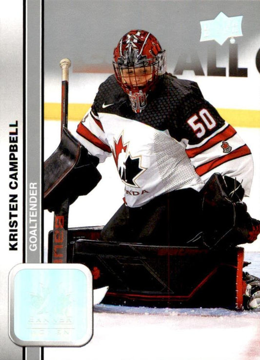 2023 Upper Deck Team Canada Juniors #43 Kristen Campbell