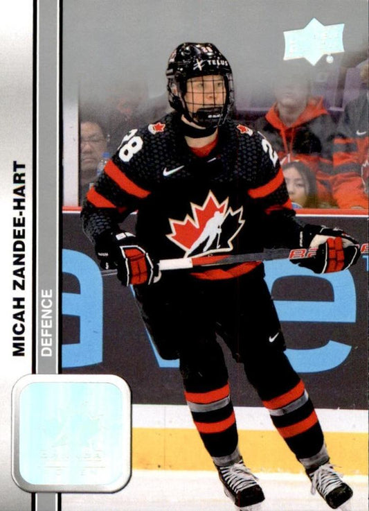 2023 Upper Deck Team Canada Juniors #46 Micah Zandee-Hart