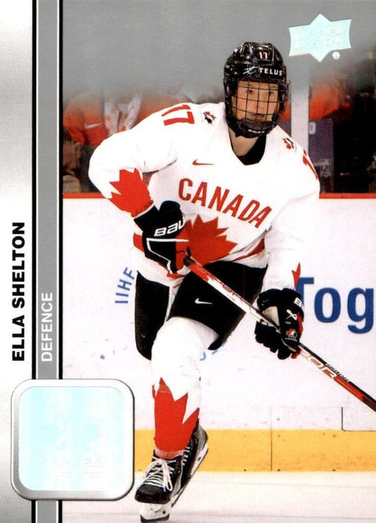 2023 Upper Deck Team Canada Juniors #47 Ella Shelton