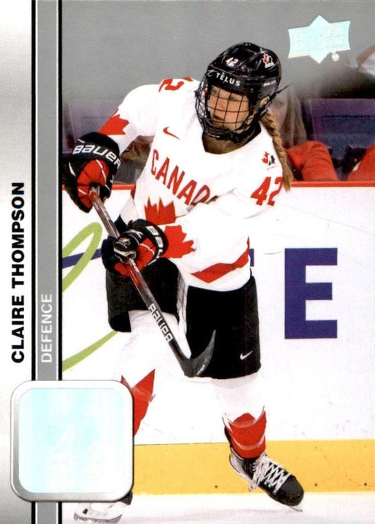 2023 Upper Deck Team Canada Juniors #50 Claire Thompson