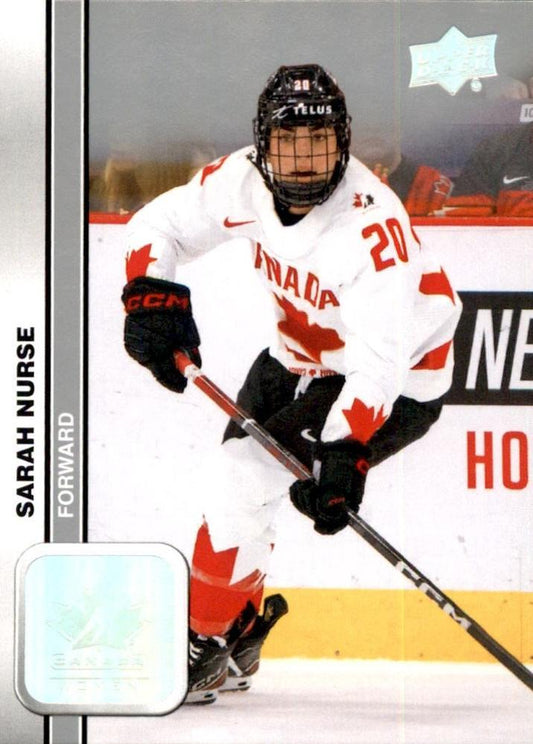 2023 Upper Deck Team Canada Juniors #55 Sarah Nurse