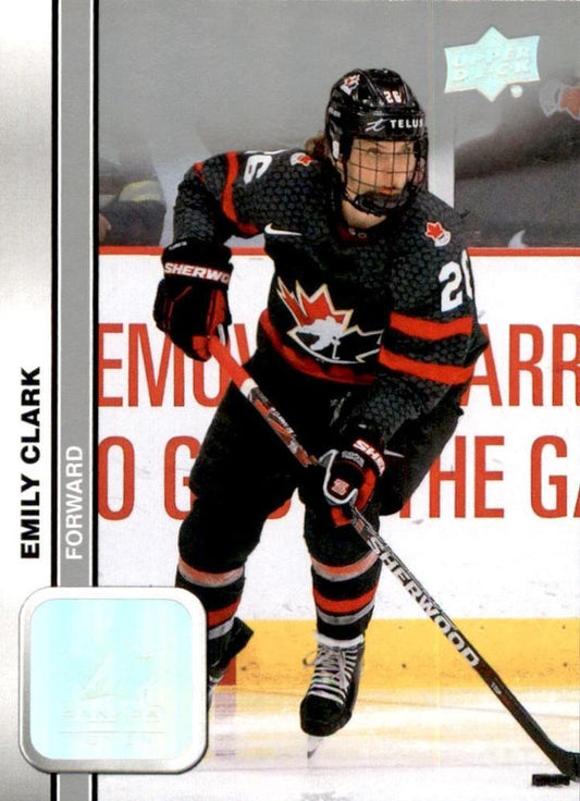2023 Upper Deck Team Canada Juniors #57 Emily Clark