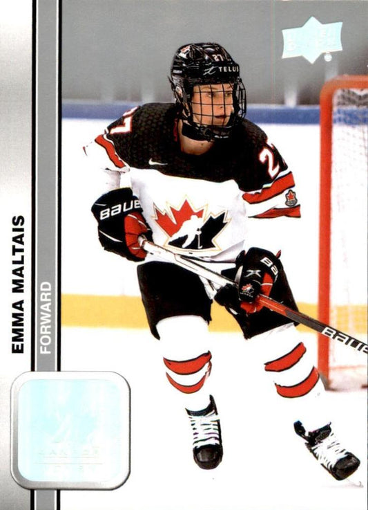 2023 Upper Deck Team Canada Juniors #58 Emma Maltais