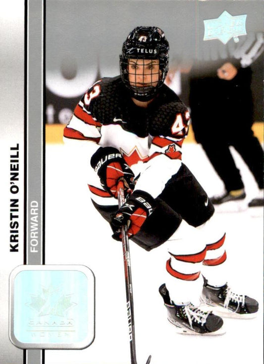 2023 Upper Deck Team Canada Juniors #61 Kristin O'Neill