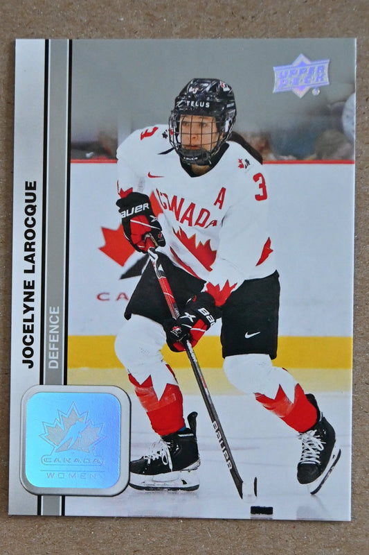 2023 Upper Deck Team Canada Juniors #44 Jocelyne Larocque