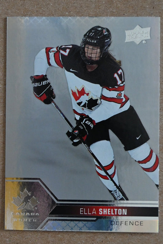 2022-23 Upper Deck Team Canada Juniors - Pillars of Light #49 Ella Shelton