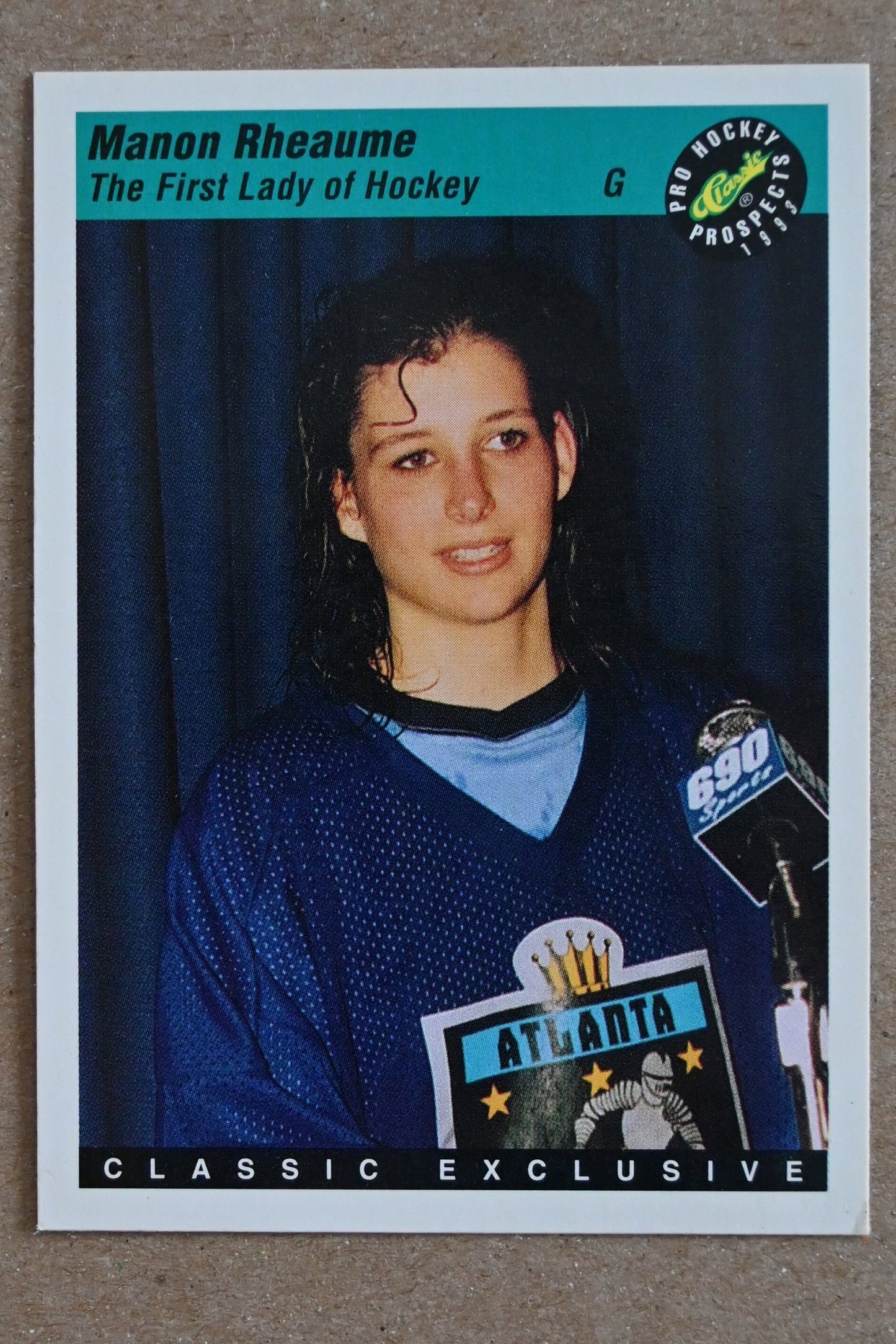 1993 Classic Pro Prospects #4 Manon Rheaume