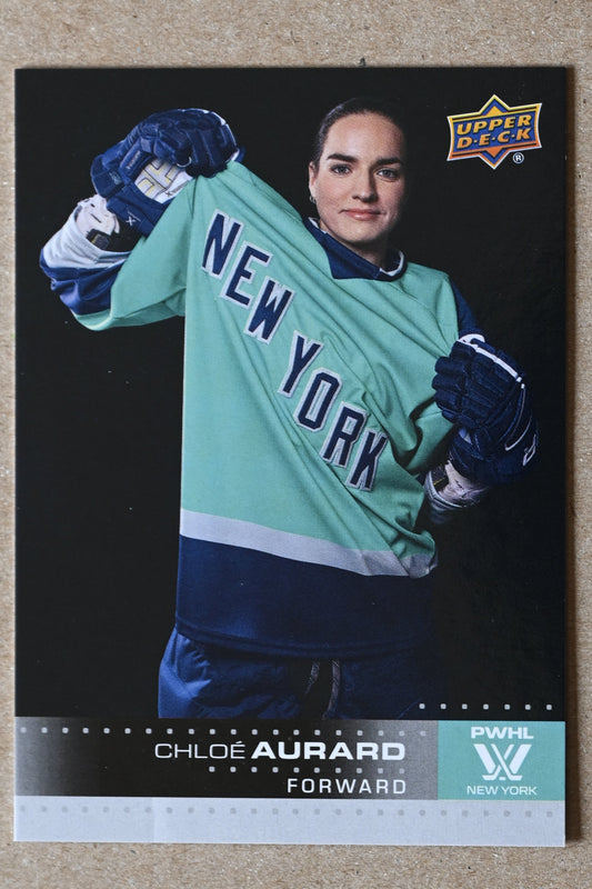 2024 Upper Deck PWHL Showcase #4 Chloé Aurard
