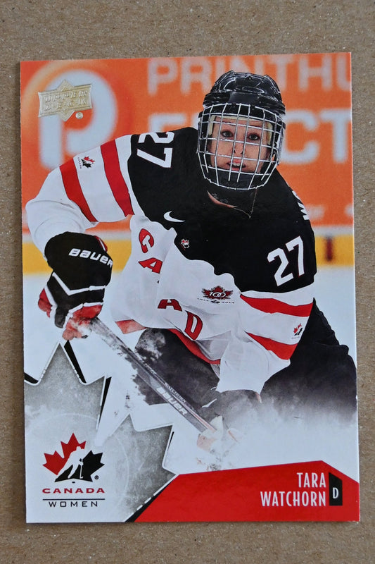 2015 Upper Deck Team Canada Juniors #51 Tara Watchorn