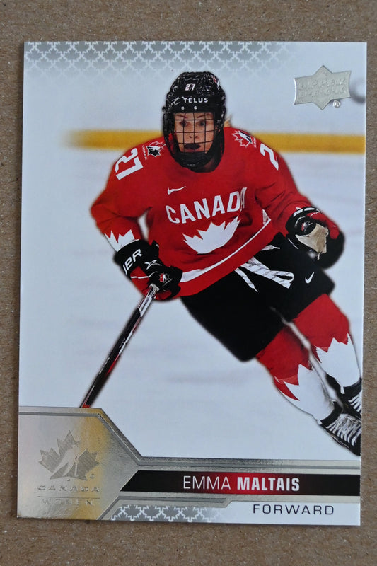2022-23 Upper Deck Team Canada Juniors #57 Emma Maltais