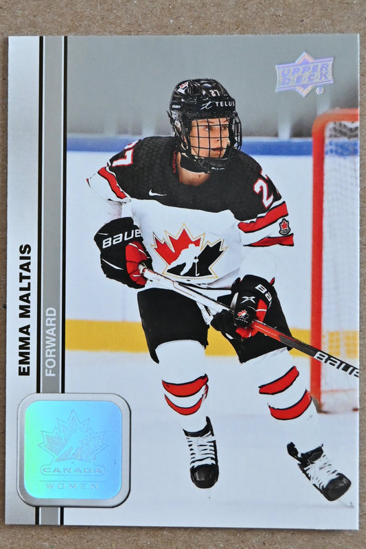2022-23 Upper Deck Team Canada Juniors #58 Emma Maltais
