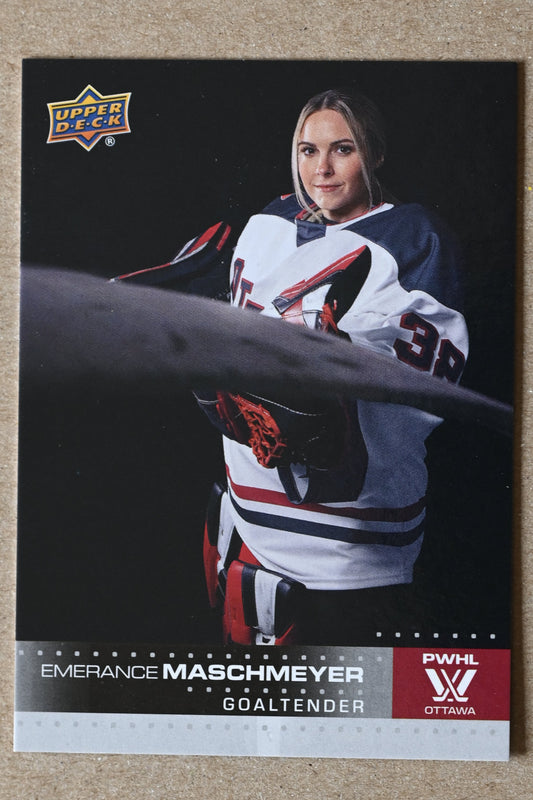 2024 Upper Deck PWHL Showcase #5 Emerance Maschmeyer